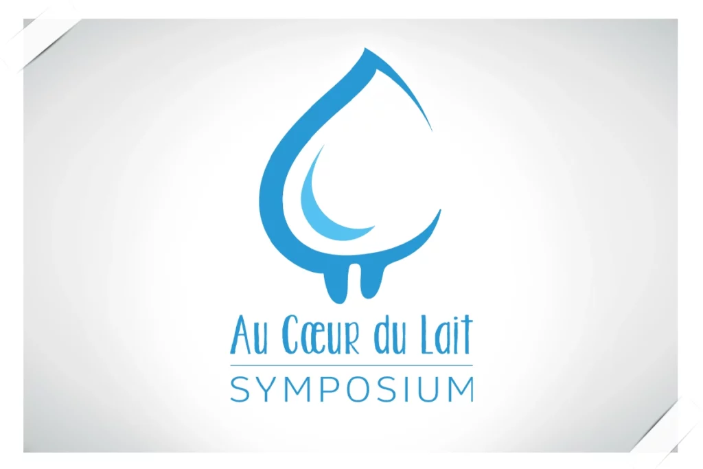 Logo pour un symposium autour du lait