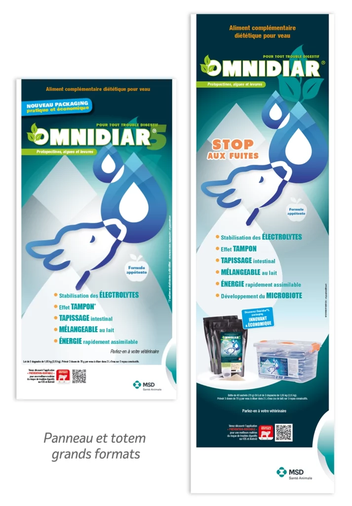 Panneau et totem Omnidiar